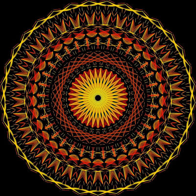 Detailed mandala