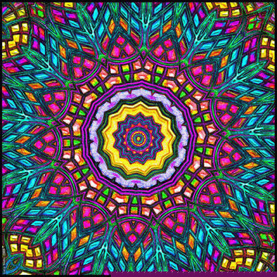 colourful mandala